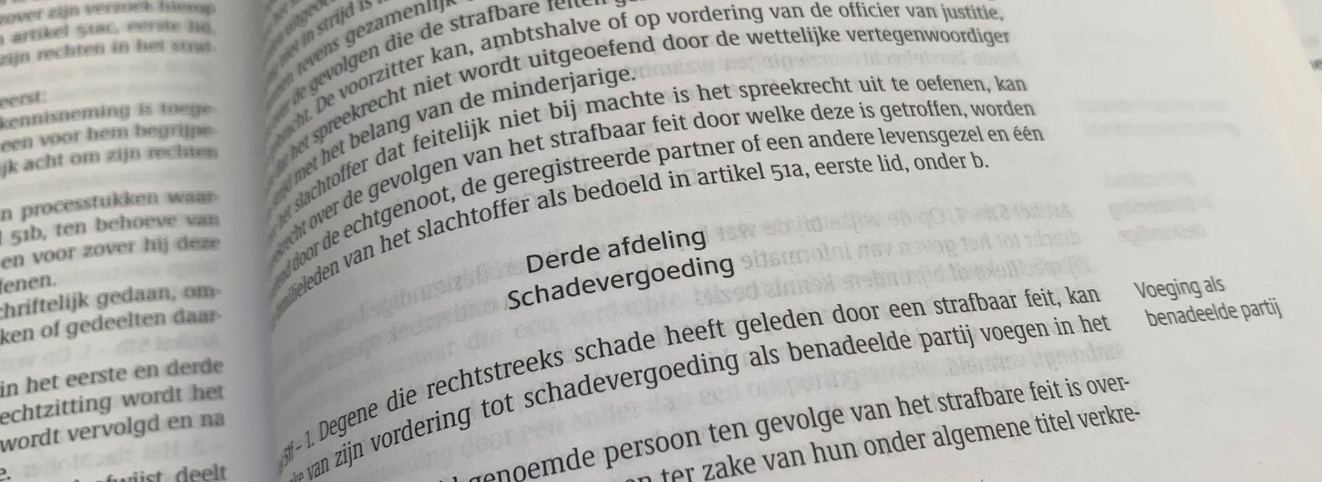 Slachtofferrechten en schadevergoeding in het strafproces - docent